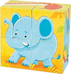 Holz Kinderpuzzle Wild für 2+ Jahre alt+ Jahre Goki