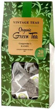 Vintage Teas Verde Ceai Produs organic 20 Pungi 2.5gr 1buc