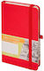 Antra Notebook 160 Sheets A6 Square Red
