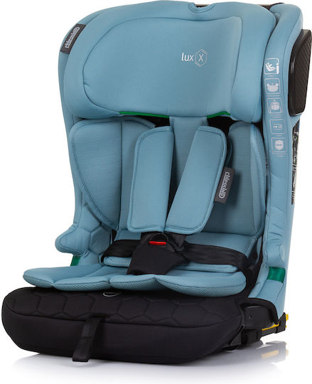 Chipolino Lux X Baby Car Seat i-Size with Isofix Pastel Blue/Green