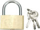 Vorel Bronze Padlock Brass with Key 40mm 1pcs