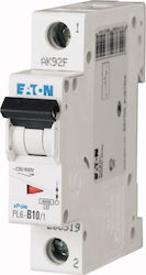 Eaton Automatic Circuit Breaker 10A Single-pole 286519