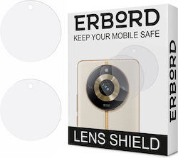 Erbord Προστασία Κάμερας Tempered Glass Διάφανο για το Realme 12