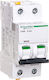 Schneider Electric Αυτόματη Ασφάλεια 20A Διπολική AC/DC A9F03220