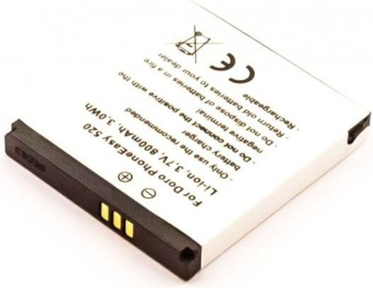 CoreParts Συμβατή Μπαταρία Αντικατάστασης 800mAh για PhoneEasy 520, 520x, 606, 613, 621, 622, 623, 624, 626, 631, 632