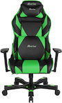 Clutch Chairz Bravo Series Artificial Leather Gaming Chair with Adjustable Arms Green