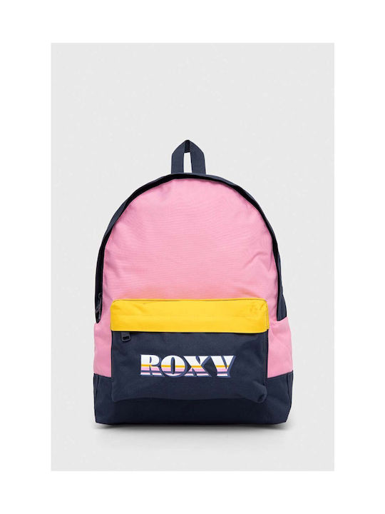 Roxy Women's Backpack Color Navy Blue Large Patterned Erjbp04699