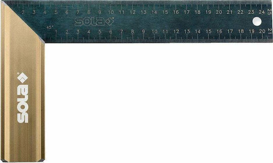 Sola Γωνιόμετρο Μαραγκών Ατσάλινο Μήκους 14.5εκ.