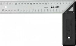 Luna Unghiometru Aluminiu de lungime 25cm