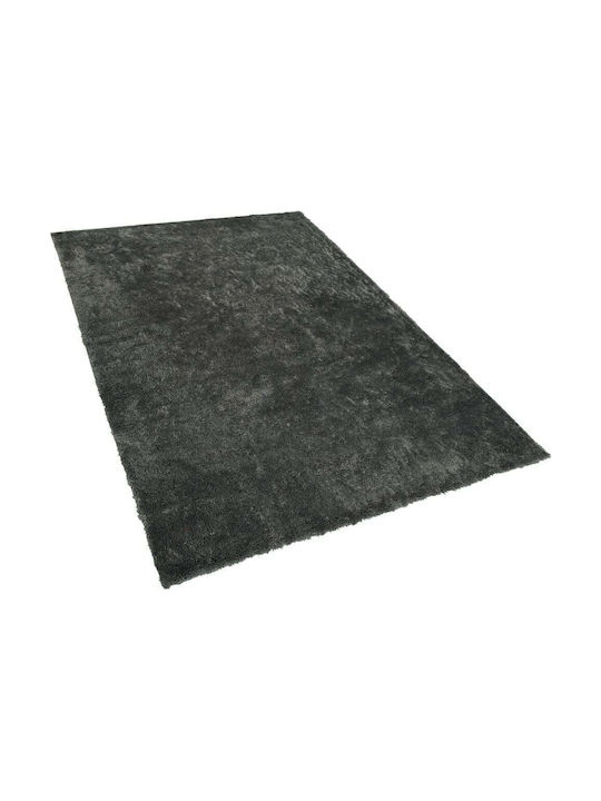 Beliani Rug Rectangular Gray