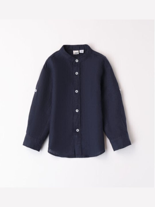 iDO Kids Shirt Navy Blue