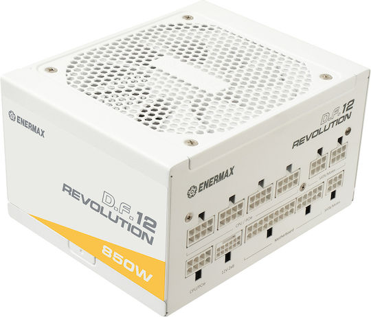Enermax Revolution D.F. 12 850W Λευκό Τροφοδοτικό Υπολογιστή Full Wired 80 Plus Gold