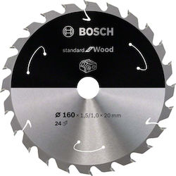 Bosch Standard Schneidscheibe Holz mit 24 Zähne...