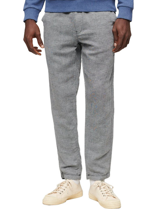 Drawstring Trousers in Loose Fit Grey