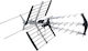 Red Eagle Vhf Uhf Lte BX1000 Εξωτερική Κεραία Τηλεόρασης (δεν Απαιτεί Τροφοδοσία) Μαύρη