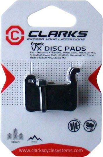 Clarks CLA-VX824C-DP-ST Τακάκια για Δισκόφρενο Ποδηλάτου Multipack