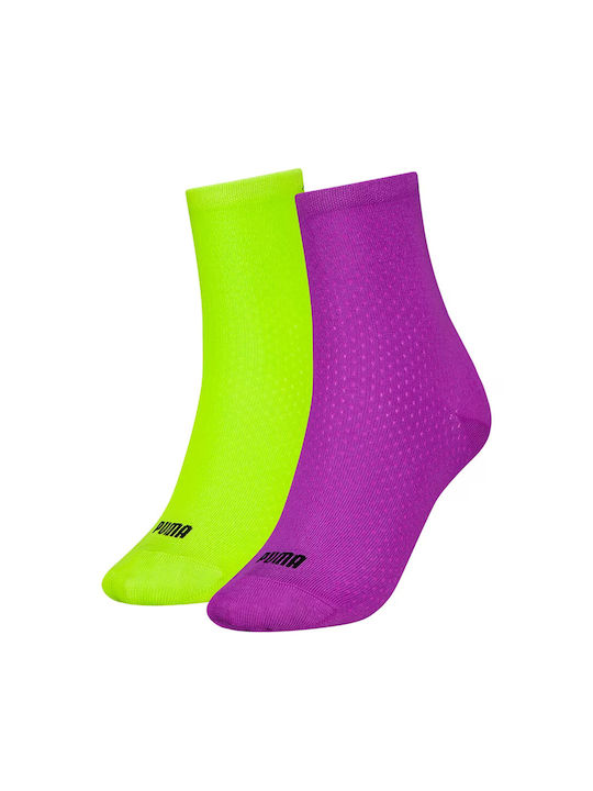 Puma Mesh Running Socks Multicolour 2 Pairs