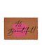 Next Entrance Mat Anti-slip made of Rubber Hi Beautiful 39x59cm