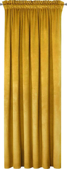 Eurofirany Melanie με Τρέσα Κίτρινη 140x270εκ.
