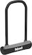 OnGuard Bicycle Pedal Lock with Key Black