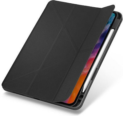 Uniq Flip Cover Σιλικόνης Μαύρο Apple iPad Air 10.9" (2020) UNIQ-NPDA10.9(2020)-TRIGGRY