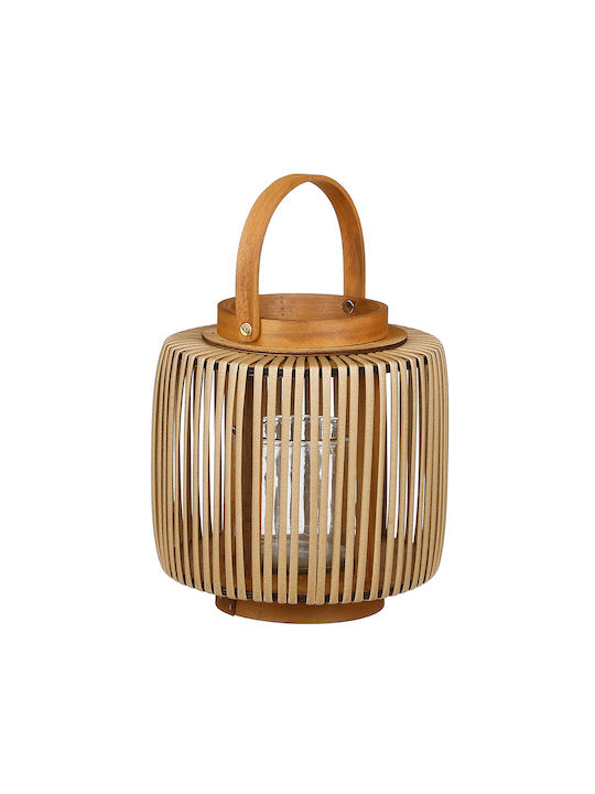 Edelman Plastic Lantern Brown 20x20x23cm