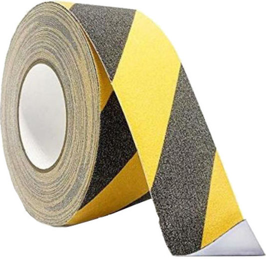 Selbstklebendes Anti-Rutsch-Band 50mmx5m Hochleistung Gelb Schwarz
