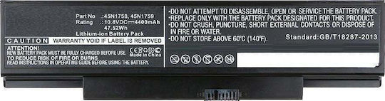 Lenovo Compatible Battery for Lenovo ThinkPad / Edge Lenovo laptop with 4400mAh