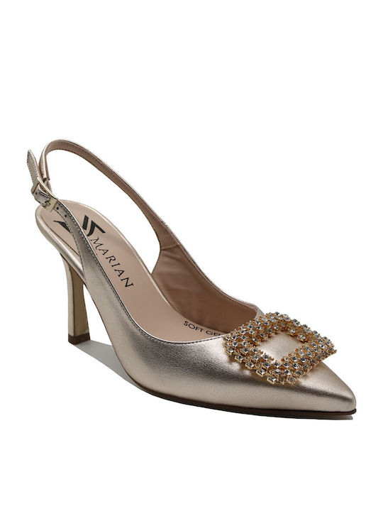 Marian Pumps Goldene