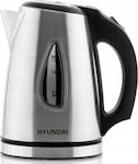 Hyundai Kettle 1lt 1630W Silver