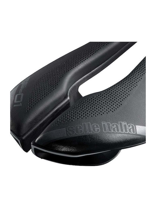 Selle Italia Boost Kit Carbonio Superflow S Σέλα Ποδηλάτου Carbon Μαύρη 250 x 130 mm