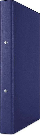 Donau Clipboard with 2 Rings for Paper A4 Blue 1pcs
