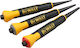 DEWALT Σκαρπέλα Φάρδους 2.4mm Σετ 3τμχ