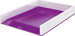 Leitz Filing Tray Tray Purple