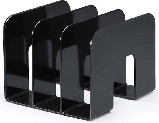 Durable Magazine File Organizer Black 16.5x21x21.5cm.