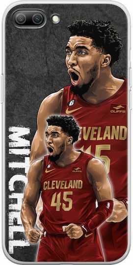 Nba Stars - Donovan Mitchell Huawei Back Cover Σιλικόνης Πολύχρωμο (Honor 10)