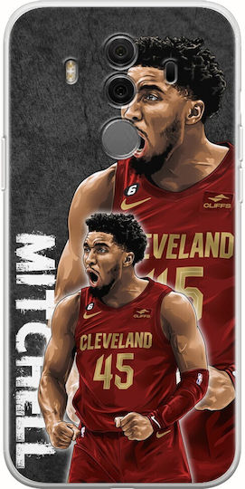 Nba Stars - Donovan Mitchell Umschlag Rückseite Silikon Mehrfarbig (Huawei Mate 10 Pro)