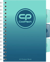 Coolpack Notebook 200 Sheets A5 Blue