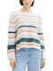 Women's Sweater Cotton with 3/4 Sleeve Green