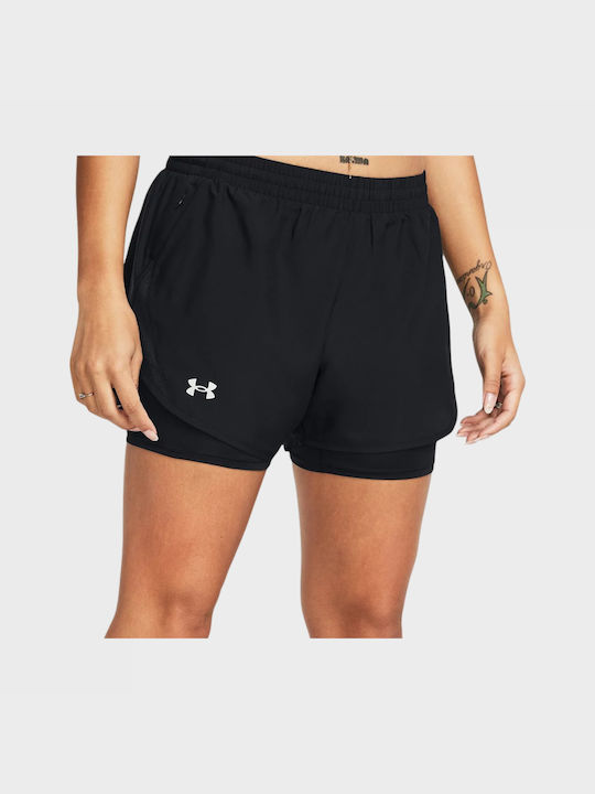 Under Armour Femei Pantaloni scurți Pantaloni scurți negru