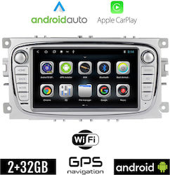 Sistem Audio Auto pentru Ford Galaxie 2007-2014 (Bluetooth/USB/WiFi/GPS/Apple-Carplay/Android-Auto) cu Ecran Tactil 7"