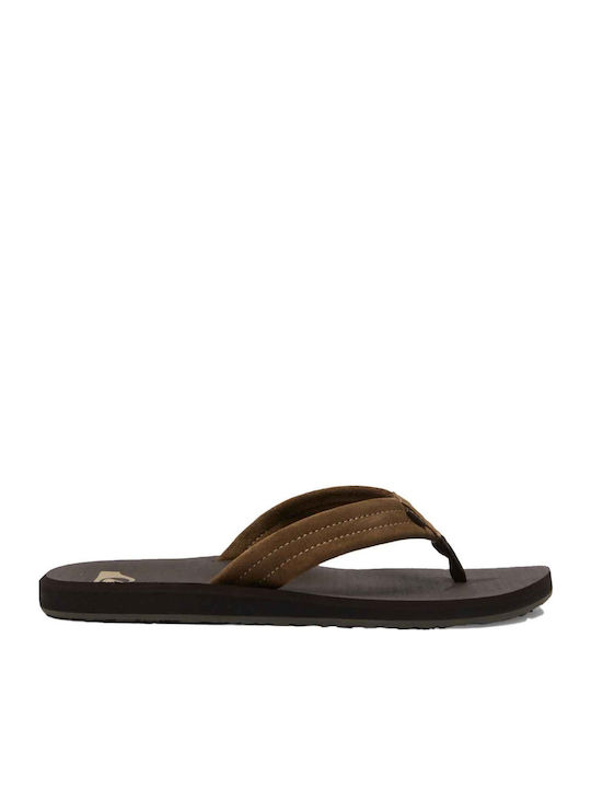 Carver Men's Flip Flops Brown