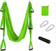 Master Aerial Yoga Hammocks MAS4A329 Green Length 2.5m with Handles