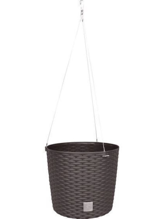 Prosperplast Oală pentru plante Maro 25.6x25.6cm