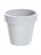Prosperplast Planter Plastic White 13.4x13.4cm.