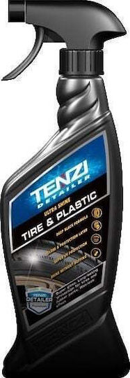 Tenzi Spray Reinigung / Polieren / Schutz für Bereifung und Felgen Auto 600ml