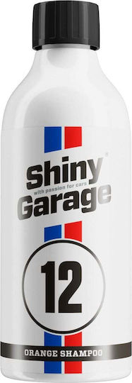Shiny Garage Σαμπουάν Πλυσίματος Αυτοκινήτου Ενεργού Αφρού με Άρωμα Πορτοκάλι 500ml