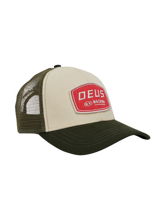 Deus Ex Machina Men's Trucker Cap White