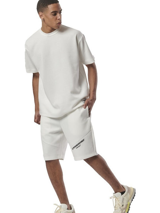 Body Action Αθλητική Ανδρική Βερμούδα Star White