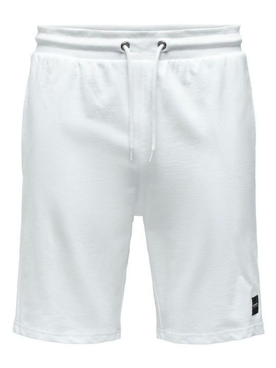 Only & Sons Men's Shorts Bright White